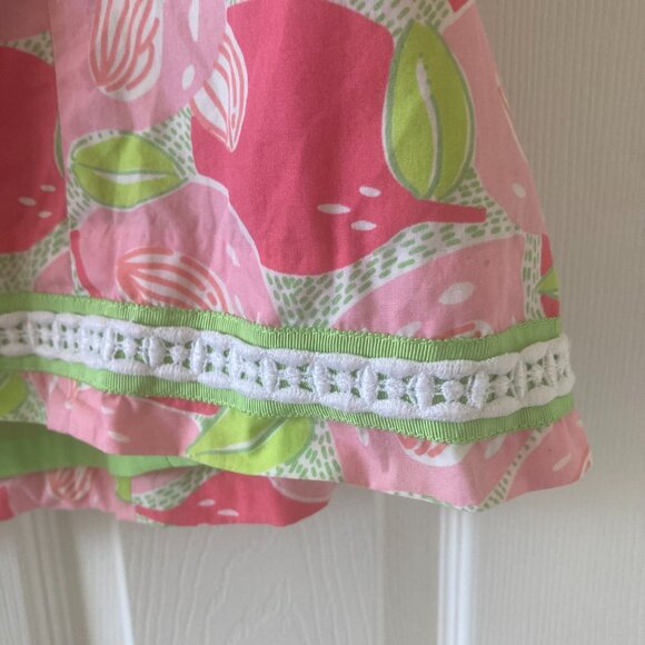 Lilly Pulitzer White Label Sabrina Strapless Tie Back Dress, size 8 - Picture 6 of 8